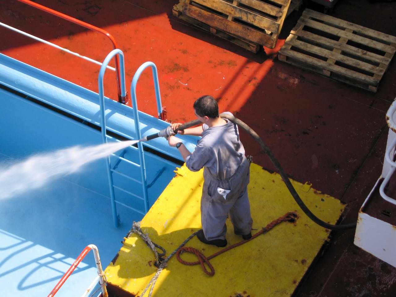 Hull & Deck Cleaning — illustrative